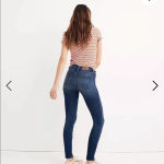 Madewell 10” High-Rise Skinny Jeans in Danny Wash: Tencel Denim Edition size 25 Photo 1