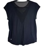 Lululemon Mesh V-Neck Top Tee Lightweight Performance Fitness Photo 3