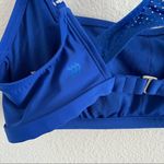 All In Motion Blue Cross Over Bra Active/Swim Large Photo 7
