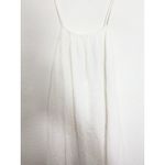 NA-KD NWT Soft Cotton Tie Back Midi Dress Size XL Ivory Gauzy Oversize Lagenlook Photo 8