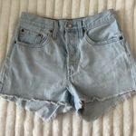 Levi's Levi’s 501 Light Blue Denim Women Shorts Photo 0