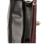 Kate Spade  Black Cherry Glitter Crossbody Bag w Cardholder Patent Leather NWT Photo 3