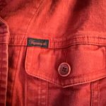 faconnable vintage red denim jacket size M women Size M Photo 4