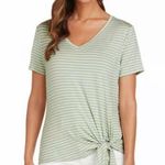 matty m  Side Tie Blouse Photo 0