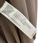 Eileen Fisher Scoop Neck Jersey Midi Dress Bark Brown Size S Photo 7