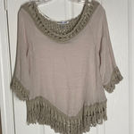 Peter Nygard FINAL MARKDOWN Ladies’  Top w/Fringed Neckline and Hem (PP) Photo 0