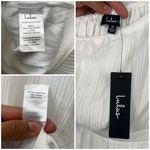 Lulus White One Shoulder Pleated M Midi Dress Long Sleeve Grecian Goddess
Style Photo 5