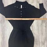 Daily Practice by Anthro polo knit mini dress size XS Black Photo 3