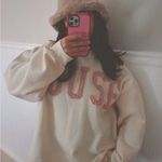 Skull House Designs Sherpa Crewneck Pink Size M Photo 0