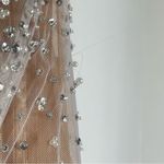 Wtoo by Watters Suzu 11821 Sheer Bodice Spaghetti Straps Wedding Dress, Size 12 White Photo 9