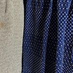 Lane Bryant Vintage 70s Tall Shop glam blue silver sparkle maxi dress 12 TALL Photo 4