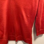 Lafayette 148  New York Red Wool V-Neck 3/4 Length Sleeve Sweater Size P Photo 6