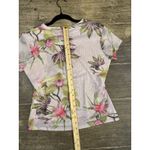 AllSaints‎ Pink Ellie Pink Floral Print Mesh T Photo 10