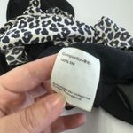 3.1 Phillip Lim  Tank Top Womens 2 Black White‎ Animal Print Layered Silk Photo 5