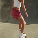 Free People Movement NWOT High Rise Siren Shorts Size Large Burnt Orange Photo 3