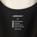 Sleeveless Scoop Neck Bodysuit Black XL Photo 1