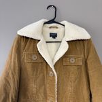 American Eagle Vintage AEO y2k long sherpa trench coat winter jacket Photo 2