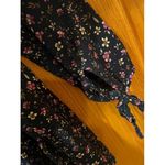 Wild Fable  Blue Floral Long-Sleeve Tiered Babydoll Mini Dress Size‎ XS NWOT Photo 5