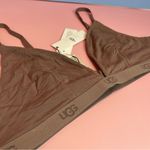 UGG  Francis Bralette Taupe Brown Size L NWT Wireless Soft Photo 4