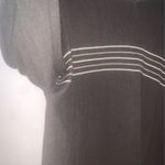 Naturalife Brown Striped Vneck Sweater Size L Photo 3