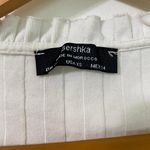 Bershka White Crop Top Photo 1