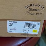 Kork-Ease Black Leather Della Strap Riveted Heels Platform Sandals Sz 10 $150 Photo 5