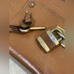 Chloé Paddington Leather Wallet/Clutch with Signature Gold-Tone Padlock and Key Photo 5