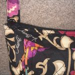 Vera Bradley Lizzy Suzani Crossbody Purse, black, purple, yellow, green Photo 7