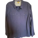 Eddie Bauer  hiking button up shirt size women's XL vented Photo 0