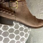 Life Stride Tan Ankle Boots with Stacked Heel Photo 4