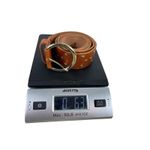 American Heritage Amsterdam Heritage Cognac Brown Leather Belt Women’s Size M (95 CM) Studded Photo 9