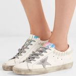 Golden Goose Sneakers Superstar Pearl White Necklace In Pearl White 41 Photo 0