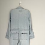 Lee  X Free people Utility Coveralls barely blue Denim chore Jumpsuit Size Small Photo 8