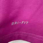Nike Dri-Fit Women's Magenta Half-Zip Sweatshirt Photo 7