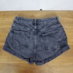 PacSun 100% Cotton Black Distressed Denim Mom Shorts Size 26" Photo 5