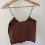 Free People Intimately purple mauve cropped top athletic bra spaghetti straps Photo 3