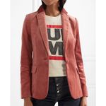 frame denim Frame Spice Velvet Blazer One Button Size 8 Photo 1