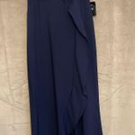 Lulus Navy Strapless Gown Photo 0