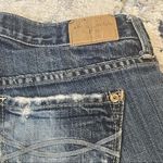 Abercrombie & Fitch Y2K Ombre Cutoff Low Rise Jean Shorts Size 00 Photo 8