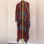 Woven Heart  Sweater size Large aztec Pattern Cotton Blend Photo 9