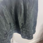 Boho Hippie Skirt OS (but s/m) Tye Dye Mini Tie Back Short Earth Tone Witchy Green Size M Photo 2