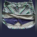 Bass Pro Shops  Multicolor‎ Green Chevron Striped Skort *See Description* Photo 2