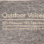 Outdoor Voices NWOT Two Tone Gray Leggings Size Small Photo 3