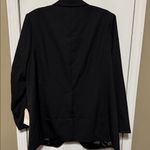 Universal Standard NWT  Classic Black Wool Blend Blazer Size Medium Photo 4