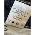 Silver Jeans Suki Capri Low Rise Straight Dark Stitching Size 29 Embroidery Photo 8