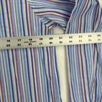 Xirena Striped‎ Button Up Shirt Cotton Blue Red White Casual XS Photo 2