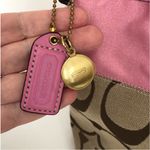 Coach  Legacy Limited Edition Signature C Shoulder Bag Jacquard Orchid Lurex EUC Photo 8