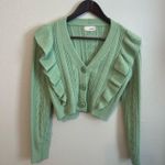 Altar'd State Alters state green sweater  Photo 0