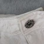Simply Vera, Vera Wang SimplyVera Vera Wang White Bermuda Shorts Womens 0 Textured Embossed Fabric Photo 13
