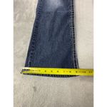 Bongo  Dark Wash Bootcut Jeans Womens 11 Contrast Stitching Back Flap Pockets Photo 5